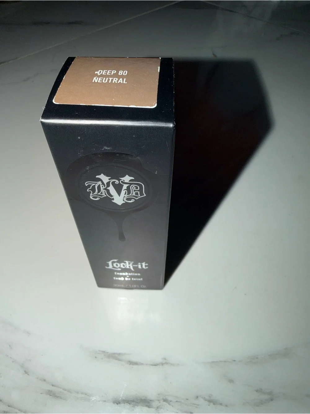 Kat Von D Lock-It Foundation — Deep 80 Neutral (Deep Neutral Tone)